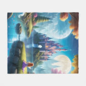 Fairy Castle Traumas Casa Serodine Fleecedecke (Vorderseite (Horizontal))