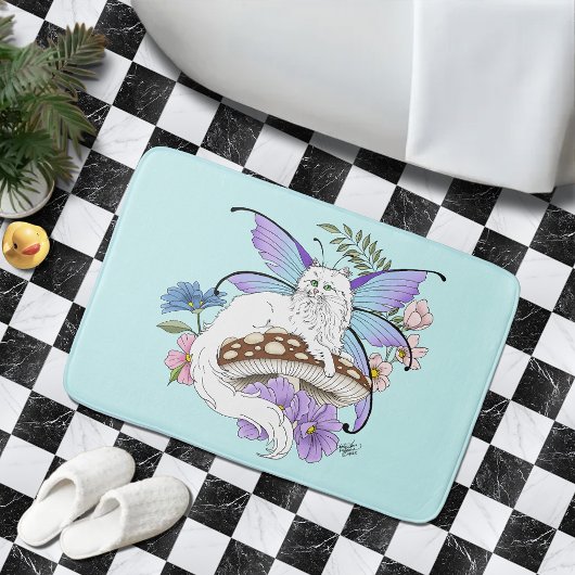 Fairy Cat Badematte