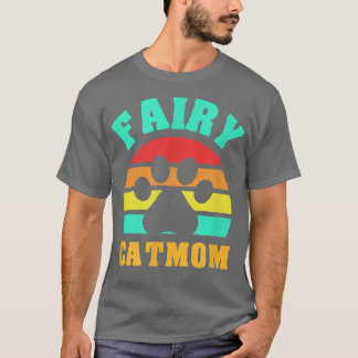 Fairy Cat Mom Funny Cat T-Shirt