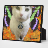Fairy Cat Plaque Fotoplatte (Seite)