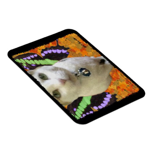 Fairy Cat Premium Magnet (Rechte Seite)