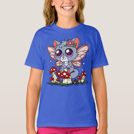 Fairy Cat T-Shirt (Vorderseite)