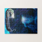 Fairy Cavern Fantasy Landschaftliche Digitale Kuns Puzzle (Horizontal)