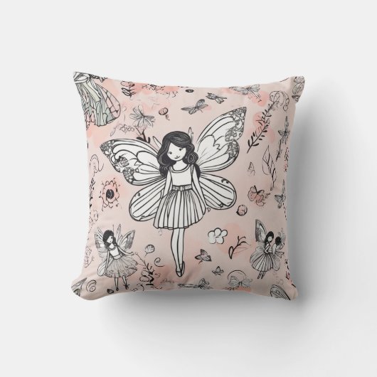 Fairy Charakter Pillow Cushion Kissen (Vorderseite)