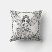 Fairy Charakter Pillow Cushion Kissen (Rückseite)