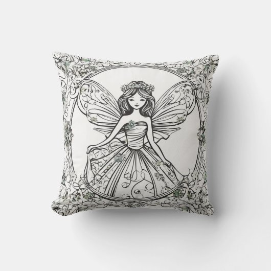 Fairy Charakter Pillow Cushion Kissen (Vorderseite)
