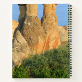 Fairy Chimneys bei Sunset Notizblock (Rückseite)