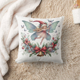 Fairy Christmas Butterfly Kissen
