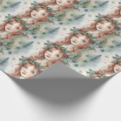 Fairy Christmas Geschenkpapier (Ecke)