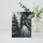 Fairy Christmas Glitch Postkarte (Stehend Vorderseite)