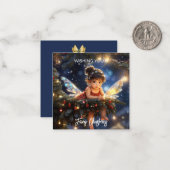 Fairy Christmas Magical Mitteilungskarte (Vorderseite/Rückseite Beispiel)