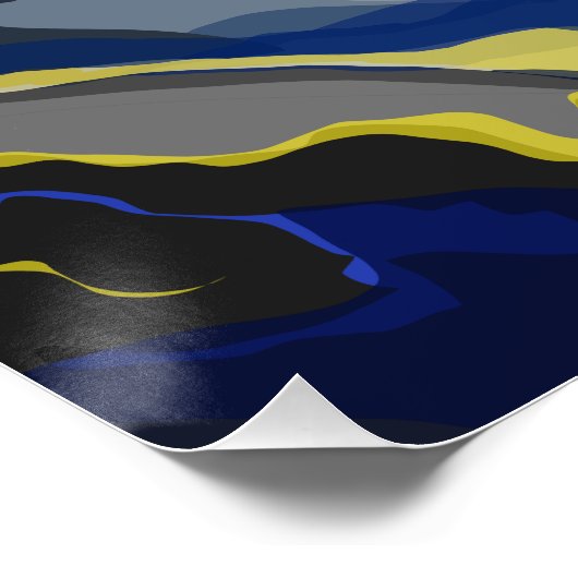 Fairy Christmas Tree Poster (Ecke)