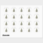 Fairy Christmas Tree Sticker (Blatt)