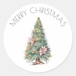 Fairy Christmas Tree Sticker