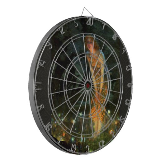 Fairy Circle Fairies Midsommer Eve Dartscheibe (Vorderseite Links)