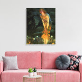 Fairy Circle Fairies Midsommer Eve Leinwanddruck (Insitu (Wohnzimmer))