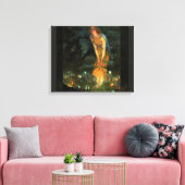 Fairy Circle Fairies Midsommer Eve Leinwanddruck (Insitu (Wohnzimmer))