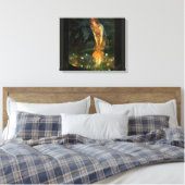 Fairy Circle Fairies Midsommer Eve Leinwanddruck (Insitu (Schlafzimmer))