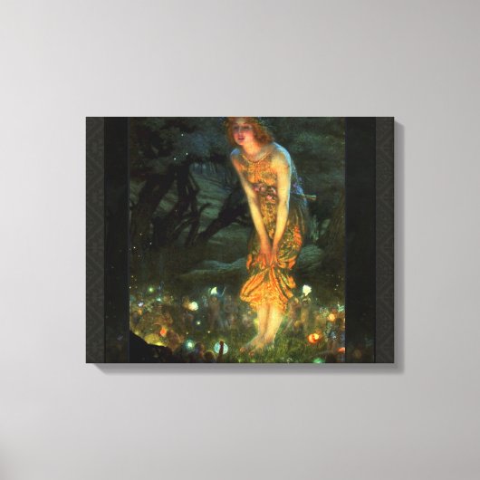 Fairy Circle Fairies Midsommer Eve Leinwanddruck (Vorderseite)