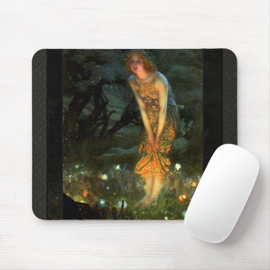 Fairy Circle Fairies Midsommer Eve Mousepad (Mit Mouse)