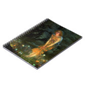 Fairy Circle Fairies Midsommer Eve Notizblock (Linke Seite)