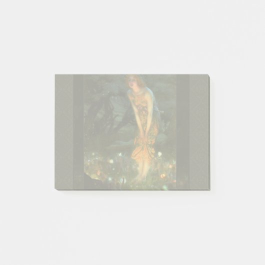 Fairy Circle Fairies Midsommer Eve Post-it Klebezettel (Vorderseite)