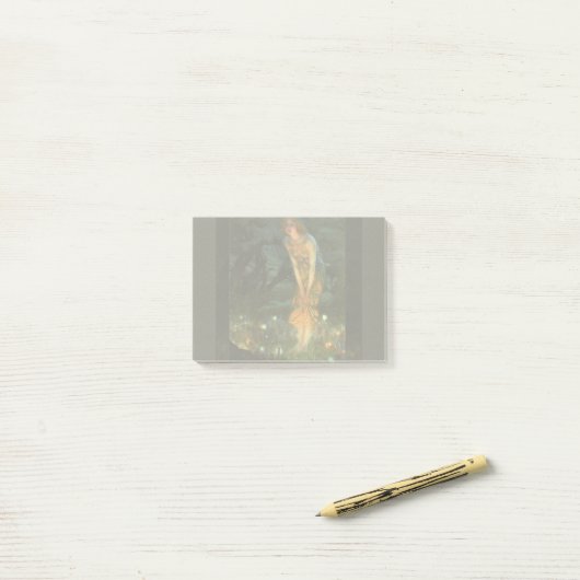 Fairy Circle Fairies Midsommer Eve Post-it Klebezettel (Auf Schreibtisch)