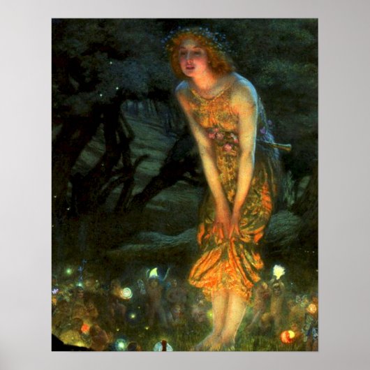 Fairy Circle Fairies Midsommer Eve Poster (Vorne)