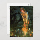 Fairy Circle Fairies Midsommer Eve Postkarte (Vorne/Hinten)