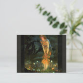 Fairy Circle Fairies Midsommer Eve Postkarte (Stehend Vorderseite)