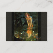 Fairy Circle Fairies Midsommer Eve Visitenkarte (Rückseite)