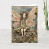 Fairy Collage Jedes Anlasses Card Karte (Vorderseite)