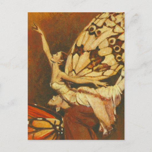 Fairy Couple Postcard Postkarte (Vorderseite)