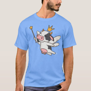 Fairy Cow Farmer Mystical Farm Cow Fairy LoverT-Sh T-Shirt