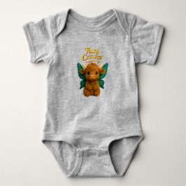 Fairy Critters™ Fairy Highland Calf Baby Strampler