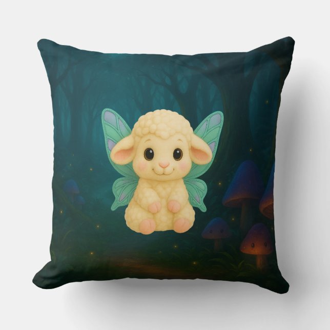 Fairy Critters™ Feenlamm Kissen (Vorderseite)