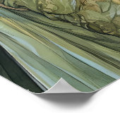 Fairy Crystal Ball Fantasy Fantastische Bergwelten Poster (Ecke)