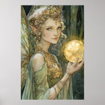 Fairy Crystal Ball Fantasy Fantastische Bergwelten
