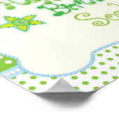 Fairy, Custom Birthday Party Poster (Ecke)