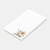 Fairy & Daisy Design Lined 3M Post-it® Notizen (angewinkelt)