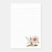Fairy & Daisy Design Lined 3M Post-it® Notizen (Vorderseite)