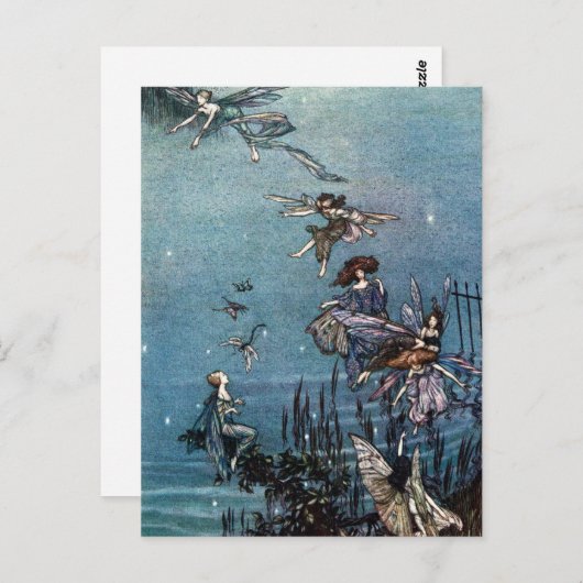 Fairy Dance Einladungen (Vorne/Hinten)