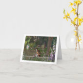 Fairy Debt Drop Note Karte (Gelbe Blume)