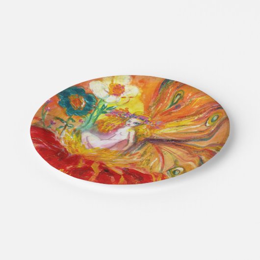 FAIRY DER BLUME PAPPTELLER (Schrägansicht)