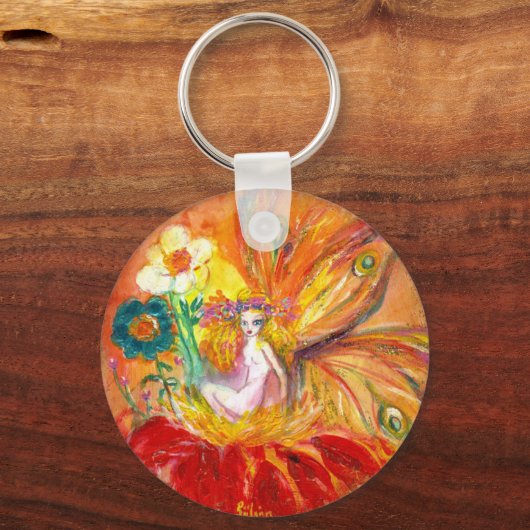 FAIRY DER BLUME SCHLÜSSELANHÄNGER (Vorderseite)