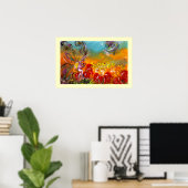 FAIRY DER ROTEN BLUME POSTER (Heimbüro)