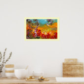 FAIRY DER ROTEN BLUME POSTER (Küche)