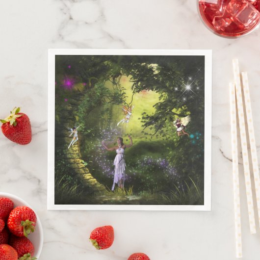 Fairy Dinner Napkin Serviette (Beispiel)
