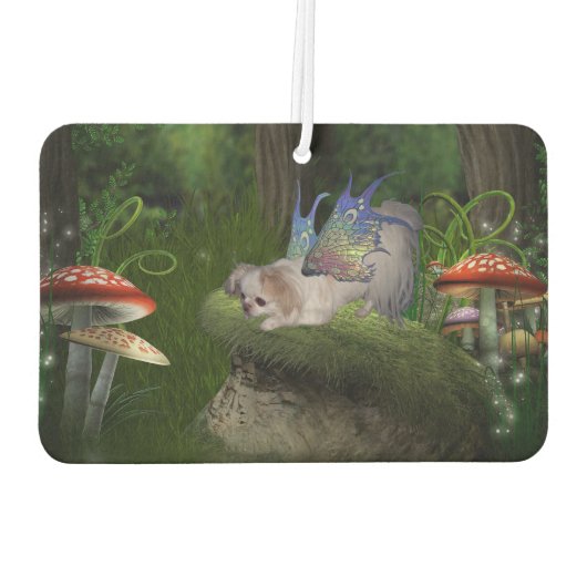 Fairy Dog Air Freshener Autolufterfrischer (Rückseite)