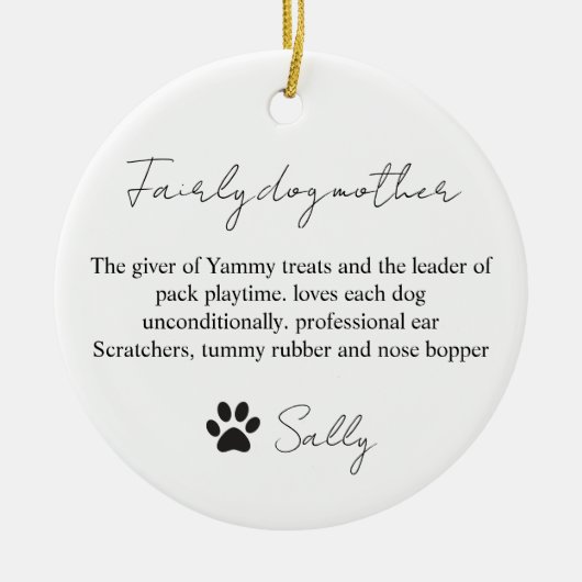 Fairy Dogmata - Dekoration - Geschenk Idee (Vorne)